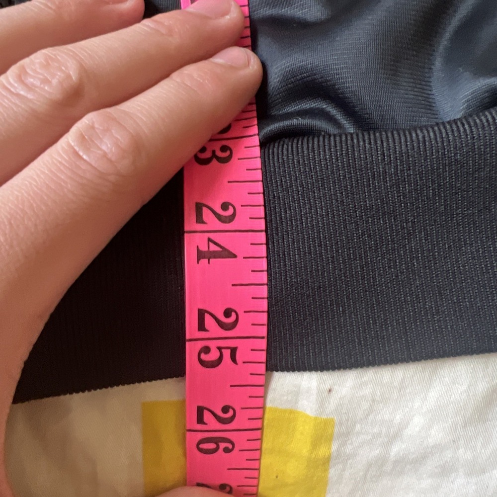 VTG 80s Nike Air Jordan Jacket Full Zip Black Track Warm-Up Sz‎ M Made In Japan - Picture 16 of 16